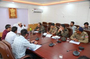 CEC Dr. Mohd Jaffer Akhoon Took Review Meeting on Key BRO Infrastructure Projects in Kargil.