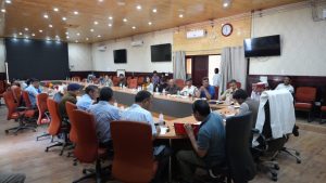 DC Leh Romil Singh Donk chairs review meeting ahead of Independence Day celebrations.