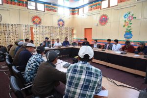 SDM Zanskar Reviews Independence Day Preparations.