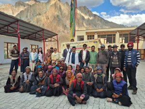 Awareness Camp on Conservation of Indigenous Livestock Breeds Held at Lamayuru and Kanji Villages.