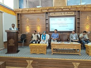 VC, University of Ladakh, Inaugurates 3-Day Youth Entrepreneurship Program.