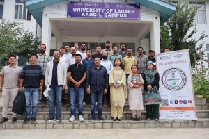 Enterprising Ladakh – EDII team conducts orientation session at University of Ladakh’s Kargil campus.