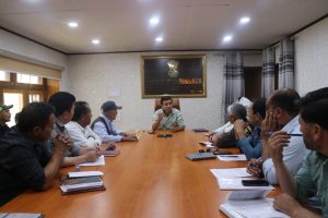 ADDC Leh Reviews Progress of Samagra Shiksha Scheme.