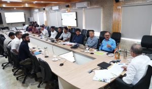 Hon’ble LG Gupta chairs review meeting of PD&M, States Taxes, Hospitality & Protocol, civil aviation depts