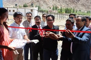 Inauguration of “Enterprising Ladakh” Office by Vice Chancellor and DG, EDII.