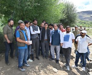 DC Kargil Visits Nam Suru to review Preparations for Suru Summer Festival.
