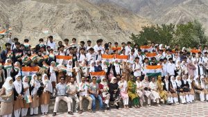 GDC Kargil took out massive Tiranga Rally.