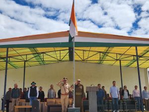 Full Day Rehearsal of Independence Day held at Nyoma Subdivision.