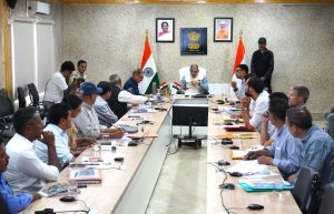 Hon’ble LG Kavinder chairs a review meeting of agriculture & horticulture depts