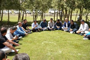Acting CEC, Kacho Feroz Reviews Preparation for Suru Summer Festival at Yokma Namsuru.