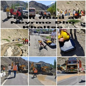 Mock Drill Exercise Conducted at Sub Division Khaltse.