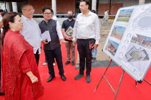 Hon’ble LG Kavinder reviews project works with Administrator Daman and Diu Praful Patel