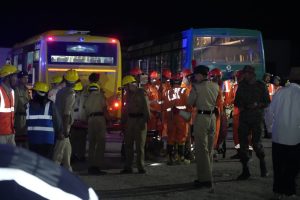 Night Mock Drill exercises conducted at Choglamsar and Lungmar near Lamdon.