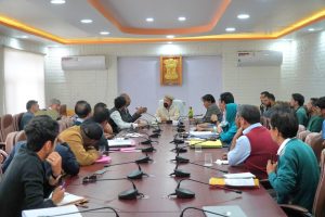 CEC Kargil calls upon Secretary Sanjit Rodrigues; chairs meeting to review developmental works.
