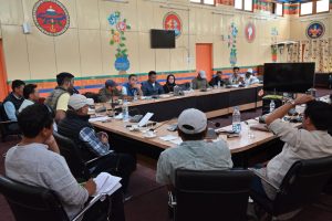Omkar Rajendara Gundage, IAS, Joins as SDM Zanskar; Meets Officers at Padum.