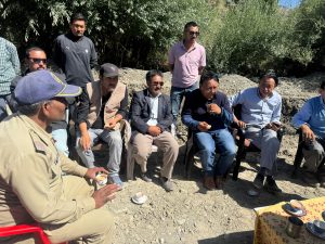 Executive Councillors Visit Flash Flood Affected Areas in Shakar-Chiktan; Assure Timely Relief and Rehabilitation.