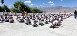 Successful Conduct of Vidya Pravesh Test in Schools of Ladakh.