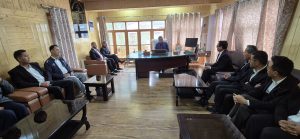 Hon’ble Mr. Justice Mohammad Yousuf Wani, Judge, High Court of Jammu & Kashmir and Ladakh, Visits District Court Leh.
