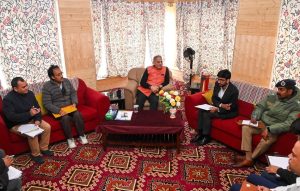 Hon’ble LG Kavinder with Kargil Development Authority officials