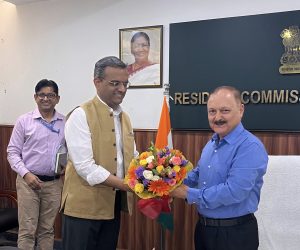 MD NHIDCL calls on Chief Secretary Ladakh Dr Pawan Kotwal.