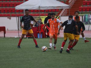 The second day of the ongoing 3rd Climate Cup 2025 at Astro Turf Stadium, Spituk—organised by the Ladakh Autonomous Hill Development Council (LAHDC) Leh