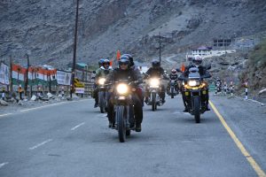 Project Vijayak Celebrates 15th Raising Day with ‘a Ride Of Honour’ from Kargil to Drass.