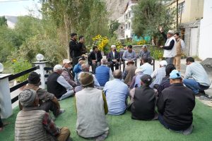 CEC Kargil addresses public grievances, reviews developmental needs at Chiktan.