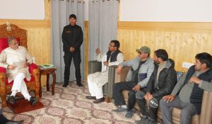 Hon’ble LG Kavinder with delegation from Barsoo