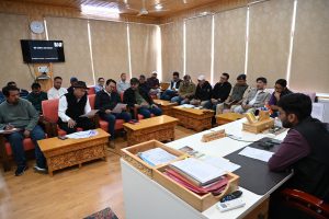 DC Kargil chairs high-level meeting for the 10th Ladakh Zanskar Festival.