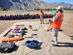 2 Ladakh Battalion NCC Hosts First-Ever NCC Camp at Kargil.