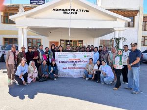 Enterprising Ladakh Youth Awareness Programme successfully concludes at Government Degree College Nobra.