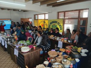 PM POSHAN Zonal Level Cooking Competition Held at High School Chumathang.
