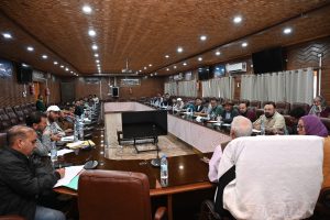 Meeting on Special Intensive Revision (SIR) – 2025 held in Kargil.
