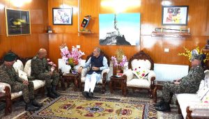 LG Kavinder with Army officials