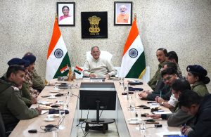 LG Kavinder Gupta assesses overall situation of Ladakh.