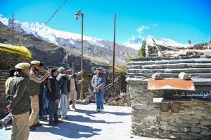 CEC Kargil Dr. Jaffer Akhoon Inspects Heritage Site of Akhoon Mohd Sharif at Stangkung, Reviews R&B Works in Suru Valley.