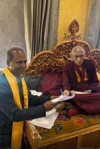 Tripartite MoU signed for Establishment and Operation of Dog Pound at Thiksey, Leh.