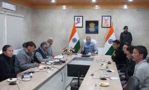 LG Kavinder calls for expedited Smart PDS Card distribution across Ladakh.