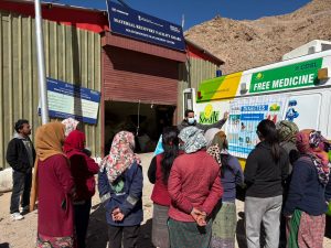 Health Camp by Smile Foundation Benefits 20 Patients in Leh.