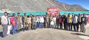 Civil-Military Health Initiative “Swasth Nari, Sashakt Parivar Abhiyaan” Organized at Majdass, Kargil.