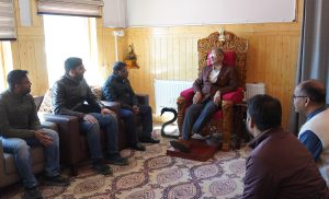 Chief Engineer CPWD pays courtesy visit to LG; briefs on ongoing development works.