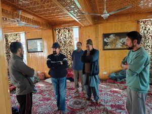 CEC Kargil Inspects Old and New Blocks of Kargil House Srinagar.