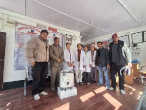 The Director, Health Services, UT Ladakh, accompanied by the Statistical Officer (Planning), State Programme Manager (Ayush), Consultant (Ayush), and the Personal Assistant to the Director, undertook a three-day comprehensive tour to Nyoma Sub-Division