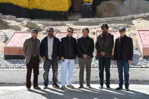 EC Tourism, Kacho Mohd Feroz Tours Batalik Region; Reviews Developmental Sites and Assures Action on Local Issues.