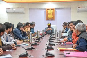 CEC Kargil Chairs High-Level Meeting with Administrative Secretary Rudra Gound, IAS, to Review Key Sectors.