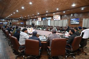 NDRF conducts Table-Top Exercise on CBRN in Kargil.