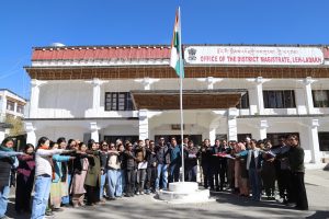 Rashtriya Ekta Diwas Celebrated at DC Office, Leh.