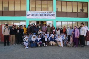 CBC organise awareness program on social and environmental issues at GDC Drass.