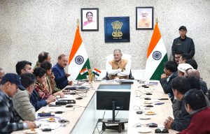 LG Kavinder virtually inaugurates infrastructure projects worth Rs 64 crores.