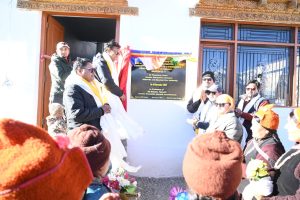 Er. Phunchok Tashi Inaugurates Newly Constructed Community Halls in Karsha.
